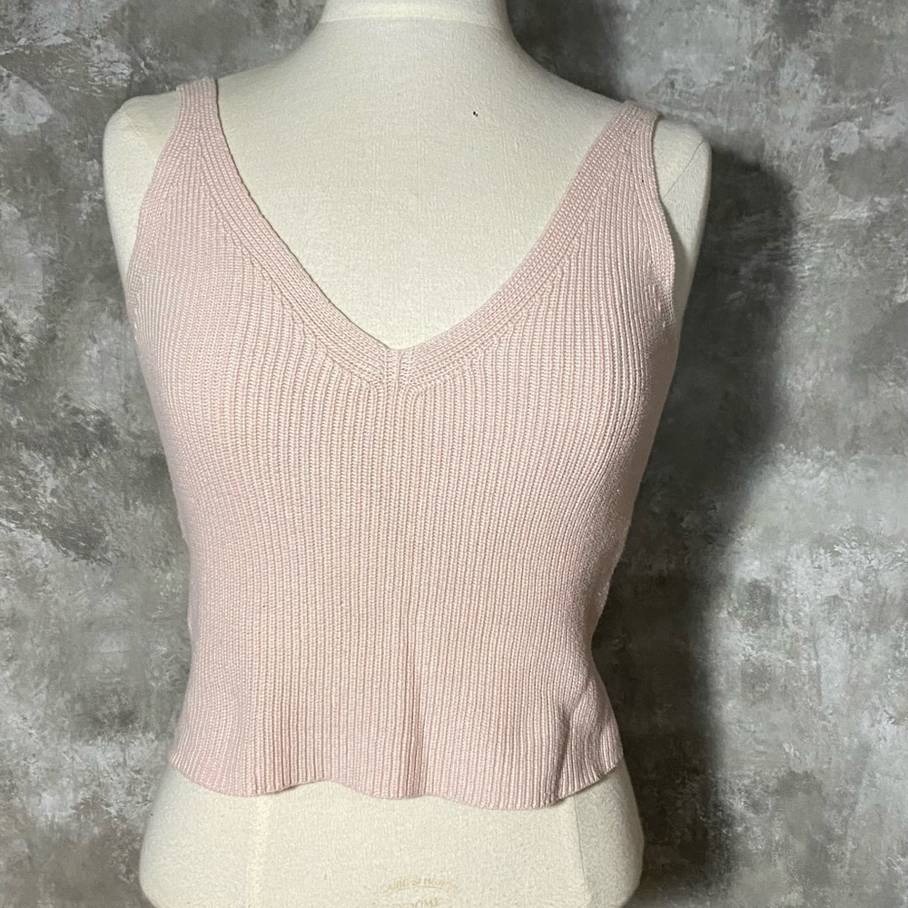 Madewell 100% Cotton Knit Tank Top Size S (love12)